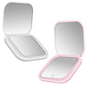 Miroir de maquillage pliable