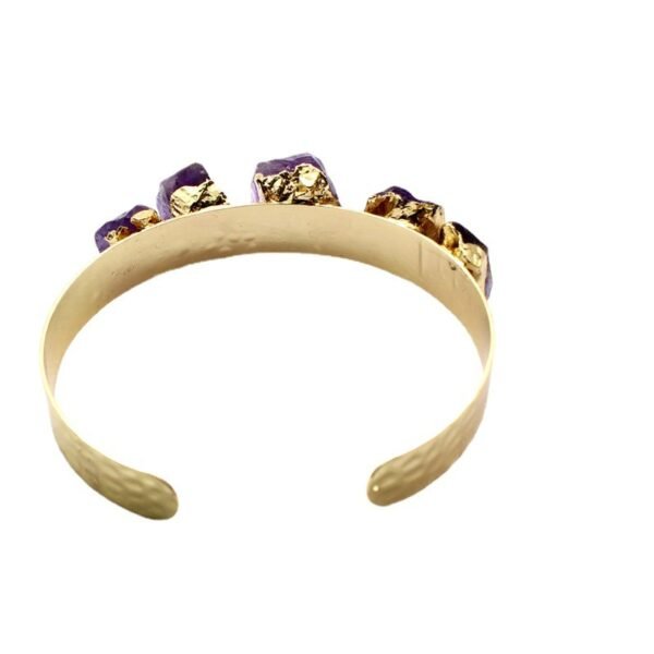 Bracelet en améthyste naturelle – Image 4